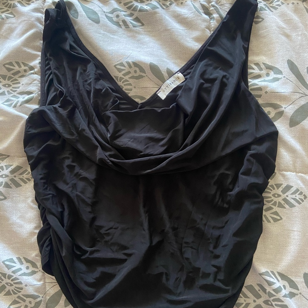 Elegant Black Women's Top
